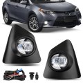 Led Fog Light Assembly Kit For Toyota Corolla S Se 2014 2015 2016 Includes Lamps Frames Switch And Wiring Replaces 8148202470 