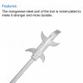 Uxcell Multi-function Tire Cleaning Hook With Tip Stones Removing Tool Stone Plastic Handle 2pcs