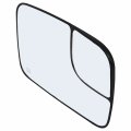 Passenger Side Mirror Replacement Glass With Backing Plate Heated Compatible 2005-2009 Dodge Ram 1500 2500 3500 W Blind Spot