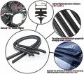 Wound Rear Wiper Blade Wipers 12 For Toyota Highlander Kluger Mk1 2000-2007 Windscreen Cleaning Window Replacements Parts