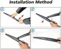 Wound Rear Wiper Blade Wipers 12 For Toyota Highlander Kluger Mk1 2000-2007 Windscreen Cleaning Window Replacements Parts
