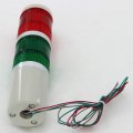 Aicosineg Industrial Signal Light Column Tower Lamp Alarm Indicator For Cnc Machines 2 Tiers Red And Green Lights Without