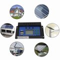 Solar Charge Controller 50a Mppt Pwm 12v 24v Dual Voltage Battery Charger For Off-grid System