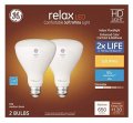 Ge Refresh 2-pack 65 W Equivalent Dimmable Daylight Br30 Led Light Fixture Bulb