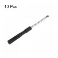 Uxcell Mini Slotted Screwdriver 3 0mm Flat Head For Watch Eyeglasses Metal Buckle Electronics Repair 10 Pcs