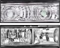 G-plus Headlights Assembly Compatible With 1994 1995 1996 1997 1998 1999 Gmc C1500 K1500 Yukon Bumper Headlamp Clear Lens