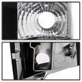 Acanii For 1988-1998 Chevy Gmc C K C10 Silverado Sierra Suburban Tahoe Chrome Tail Lights Brake Lamps G2 Left Right