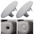 Secosautoparts 2pcs Gray Left Or Right Rear Bucket Seat Armrest Handle Trim Bolt Fit For Chevy Tahoe Suburban Yukon Cadillac