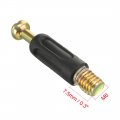 Uxcell Furniture Connecting Fitting 6mm Dia Thread Bolts Screws Plastic Covered 15 Pcs