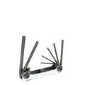 Urrea 4974 Folding Hex Key Set 1 5mm 