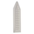 Ekena Millwork Gvpe12x32d 12-inch W X 32-inch H 1 3 4-inch P Peaked Gable Vent Decorative 