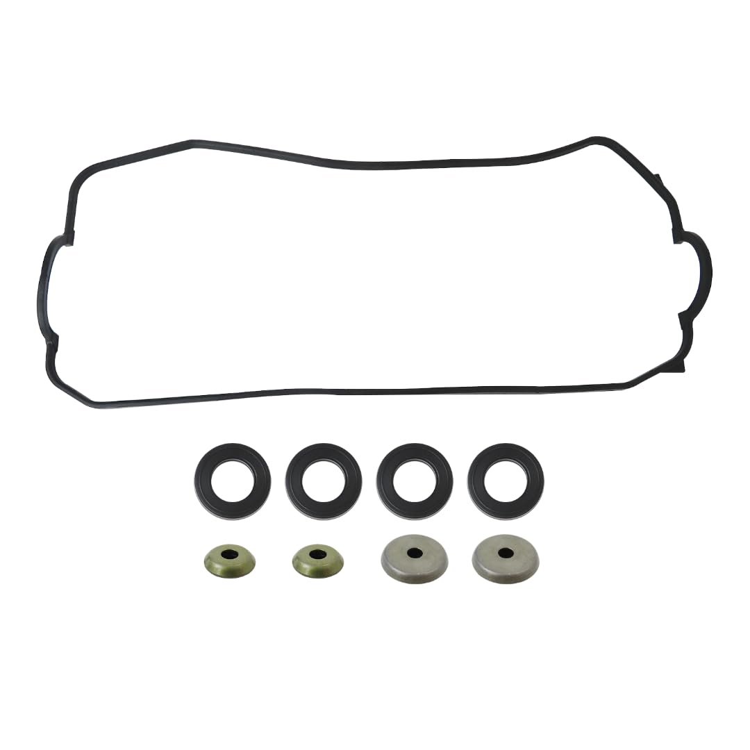 Valve Cover Gasket 4 Spark Plug Tube Seals Grommets For Honda Del Sol S 1 5l D15b 1993-1995 Replace Vs50326r Ma-4216904224