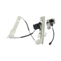 Power Window Regulator With Motor For Dodge Avenger 2008 2009 2010 Front Driver Side 2 Pin Connector Replaces Ch1350149 
