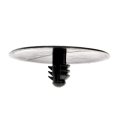 Hood Insulation Retainers For Nissan D21 1993 1994 Black Plastic Round Fasteners 0 182 In Hole Size And 28 34 Mm Head Diameter 