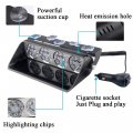 Sidaqi 24 Led 9 5 White Traffic Advisor Strobe Lights Bar With 18 Flash Patterns Law Enforcement Emergency Hazard Warning