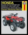 Haynes Repair Manual 2553 For Honda Rancher Recon Sportrax Trx 250 350 Quad Atv 1997-2009 