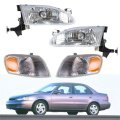 Headlight Assembly Replacement For Corolla 1998 1999 2000 Left And Right Side Front Signal Lights Part 8115002050 8111002060 