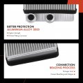 A-premium Front Hvac Heater Core Compatible With Chrysler Pacifica 2017-2021 Voyager 2020-2021 3 6l Mini Passenger Van