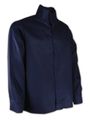 Magid N1530 A R C Cotton Arc-resistant Jacket With Pocket Mandarin Collar Large Navy Blue 