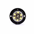 Abrams Blaster Emergency Vehicle Led Hideaway Surface Mount Strobe Warning Light Red
