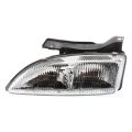 Passenger Side Headlight Assembly For Chevy Cavalier 1995 1996 1997 1998 1999 Clear Lens Composite With Bulbs Replaces 