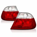 Amerilite 2 Door Taillights Red Clear For Bmw 3 Series E46 Passenger And Driver Side