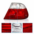 Amerilite 2 Door Taillights Red Clear For Bmw 3 Series E46 Passenger And Driver Side