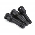 6pcs 1 2 Drive Spline Bit Impact Socket Set M14 M16 M18 Triple Square 12pt