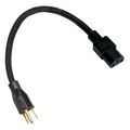 Ideal Industries 61-182 Extension Cord For Suretest Circuit Analyzers 1 Ft Length 