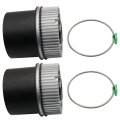 Secosautoparts 1c3z3b396da 2pcs 4wd Locking Hub Manual Compatible With Ford F250 F350 Super Duty 1999 2000 2001 2002 2003 2004