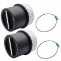 Secosautoparts 1c3z3b396da 2pcs 4wd Locking Hub Manual Compatible With Ford F250 F350 Super Duty 1999 2000 2001 2002 2003 2004