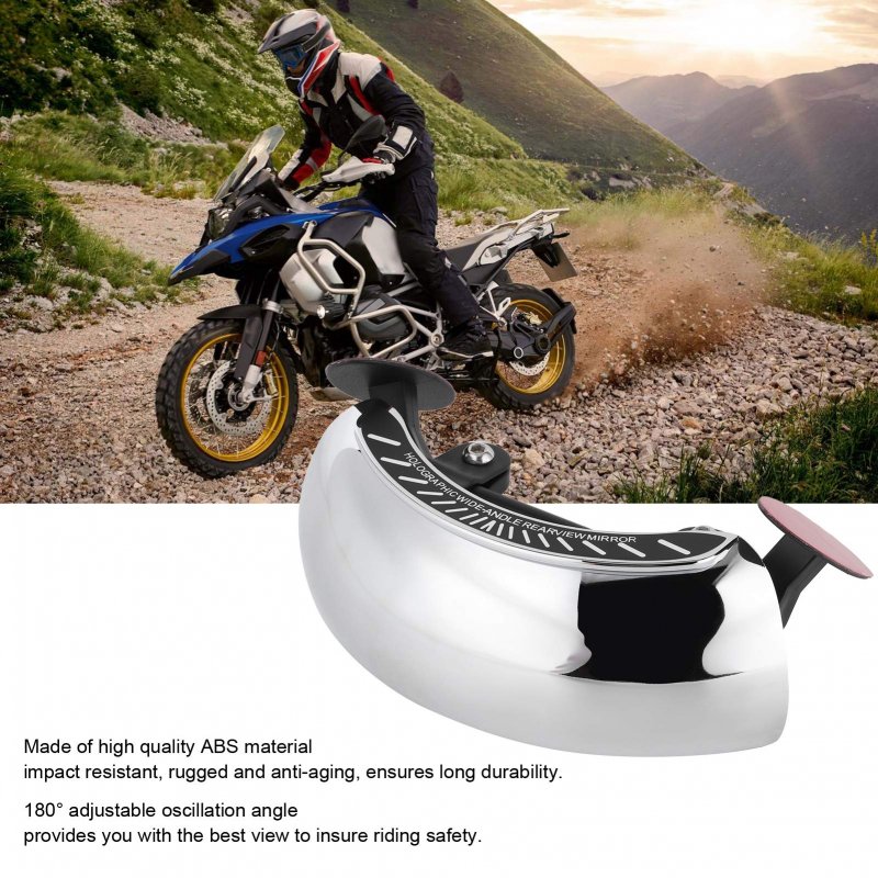 Akozon 180-degree Safety Mirrors For Motorcycle Rear Blind Spots Designed To Mount On Windshield F750gs F850gs R1200gs R1250gs
