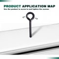 Ring Hexagon Wrench 1 8 Inch 10 Pieces Of Standard Key With Full Lock Loose Library Door Used For Push Rod Emergency Exit