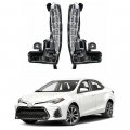 Pair Of Fog Light Front Driving Lamp Daytime Running Compatible For Toyota Corolla Se Xse 2017 2018 2019 Replaces To2562103 