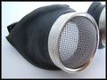 Steampunk Goggles Black Leather Waspeye 