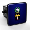 Trailer Hitch Cover Us Army 136th Military Police Battalion Coa 