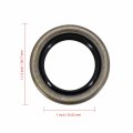 Manioiity Oil Seal 495-242 27897 B1sb2715 Compatible With Tecumseh Pto Side Ecv100 H35 Hh Hs40 Hs50 Hsk Hssk Ht35 Lav40 Lav50