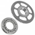 Caltric Starter Clutch Gear And One Way Bearing Compatible With Suzuki Quadracer Lt-r450 2006 2007 2008 2009