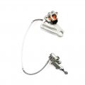 Otom Motocross Rear Brake Pump Assembly Aluminum Silvery Hydraulic Caliper For 125sx 125xc 150sx 150xc 250sx 250sxf 250xc Tpi