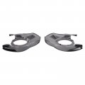 Trq Front Brake Dust Shield Set Compatible With 2008-2012 Honda Accord