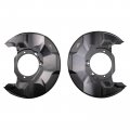 Trq Front Brake Dust Shield Set Compatible With 2008-2012 Honda Accord