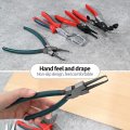 Anxingo 4pcs Fuel Line Pliers Set Hose Removal Plier Fuel Filter Caliper Hose Pipe Clamp Clip Grip For Auto Maintenance With