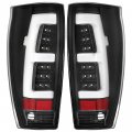 Hecasa Tail Lights Compatible With 2002-2006 Chevy Chevrolet Avalanche 1500 2500 Led Tube Bar Replacement For Gm2800153