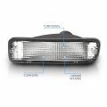 Amerilite For Toyota Tacoma 4wd 1995-1997 2wd 95-2000 Clear Chrome Bumper Lamp Turn Signal Lights Pair Passenger And Driver