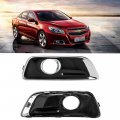 Motorfansclub Replacement Fog Lamp Light Cover Bezel Fit For Chevy Malibu 2012 2013 2014 