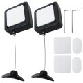 Retractable Security Tether For Remote Controls 2 Pack 6 56 Ft Length Universal Anti Lost Cable Tv Remotes And Gaming