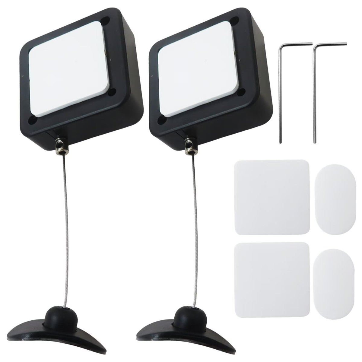 Retractable Security Tether For Remote Controls 2 Pack 6 56 Ft Length Universal Anti Lost Cable Tv Remotes And Gaming
