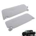 2pcs Sun Visor Passenger Driver Side Lh Rh Grey With Lamp And Cosmetic Mirror Replacement For 2017 2018 2019 2020 2021 Pilot 