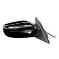Fit System 68605n Nissan Altima Sedan Passenger Side Textured Black Power Replacement Mirror With Ptm Cover 