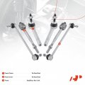 A-premium Set Of 6 Front Sway Bar Link Inner Outer Tie Rod End Compatible With Tesla Model S 2016-2021 X